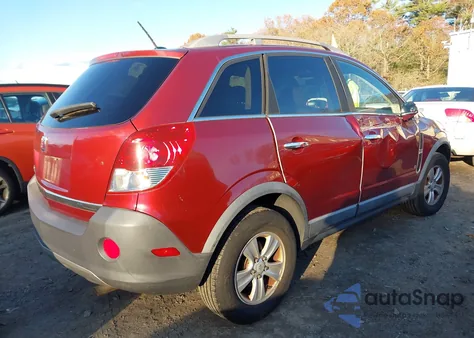 2008 Saturn Vue 4-Cyl Xe from USA, damaged, VIN 3GSCL33P28S635776